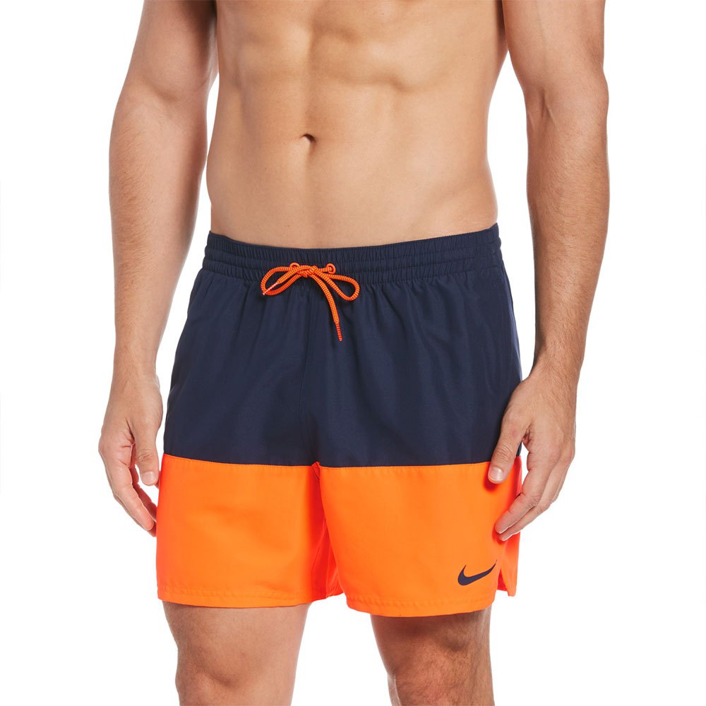 Nike Swim Essential Split 5´´ Volley Swimming Shorts Blau S Mann von Nike Swim
