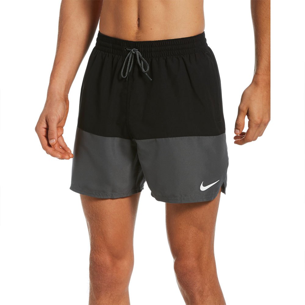 Nike Swim Essential Split 5´´ Volley Swimming Shorts Grau L Mann von Nike Swim