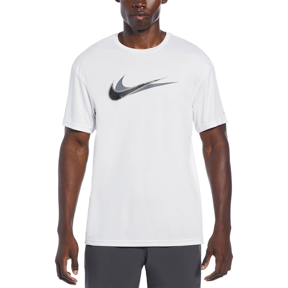 Nike Swim Hydroguard Short Sleeve T-shirt Weiß XL Mann von Nike Swim