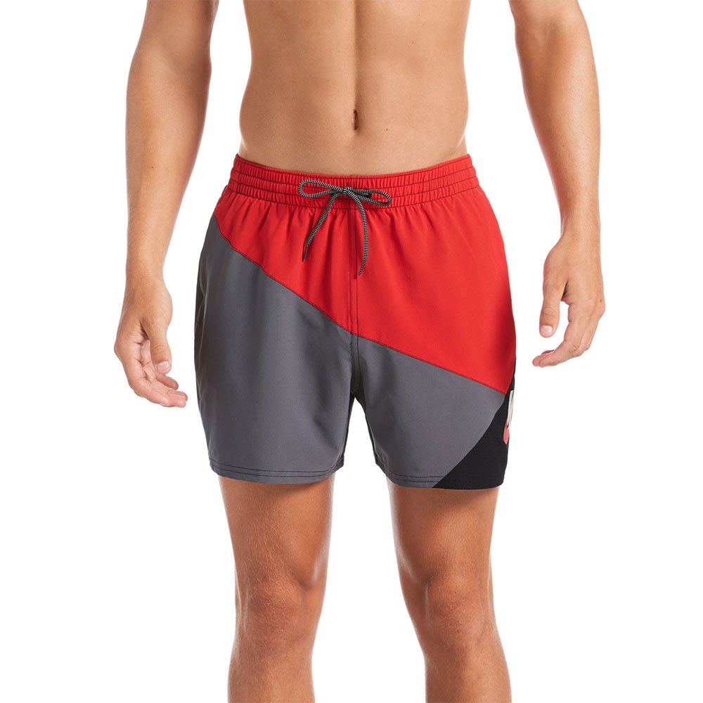 Nike Swim Logo Jackknife 5´´ Swimming Shorts Rot,Grau L Mann von Nike Swim