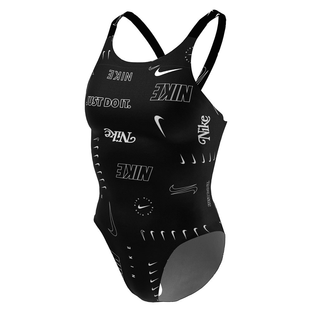 Nike Swim Nessd011 Fastback Swimsuit Schwarz 28 Frau von Nike Swim