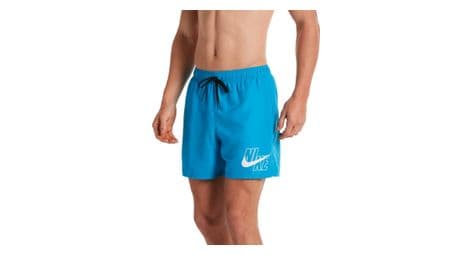 nike swim logo lap 5  shorts blau von Nike Swim