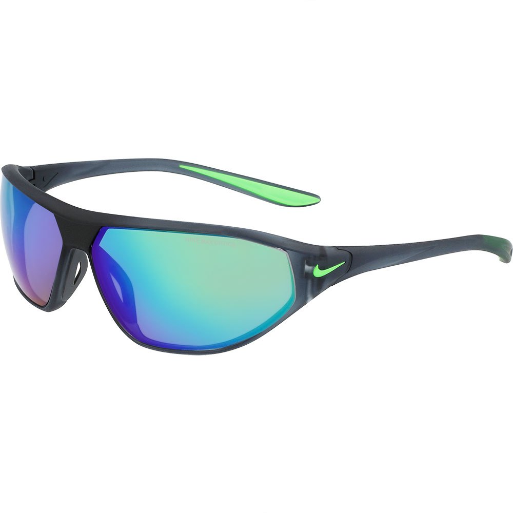 Nike Vision Aero Swift M Dq 0993 Sunglasses Schwarz Green Mirror/CAT2 von Nike Vision