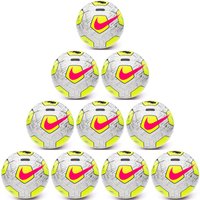 10er Ballpaket NIKE Mercurial Fade Fußball 100 - white/volt/black/hyper pink 5 von Nike