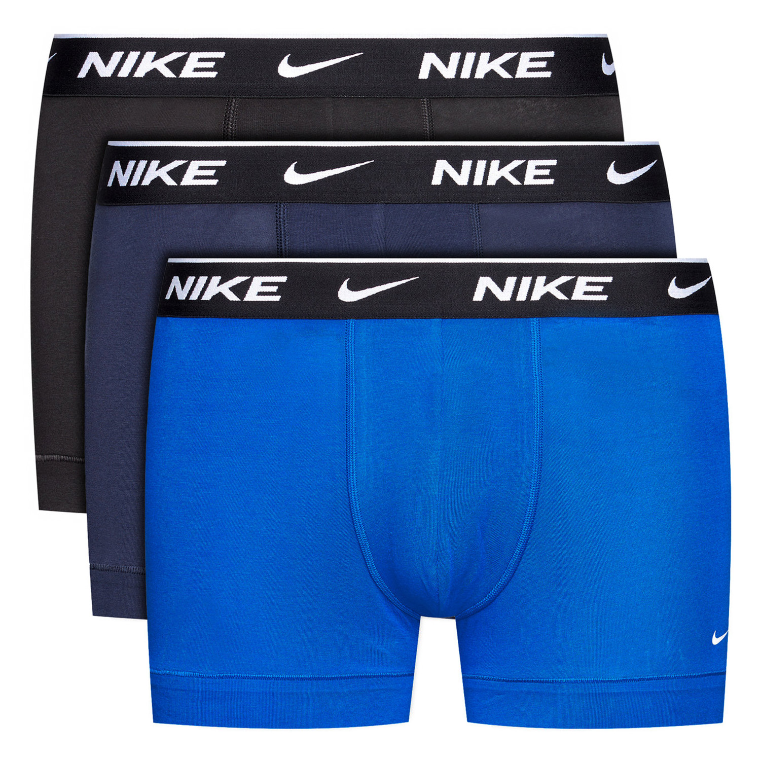 3er Pack Herren Nike Everyday Cotton Stretch Trunk Shorty Boxershorts Unterwäsch... von Nike