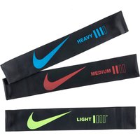 3er Pack NIKE Mini Widerstandsbänder 013 black/black/black von Nike