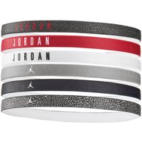 6er Pack NIKE Jordan Haarbänder 061 - black/gym red/white von Nike