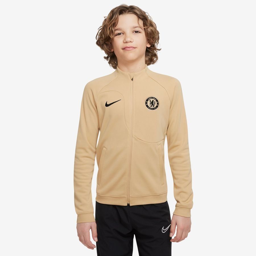 Chelsea Trainingsjacke Academy Pro Anthem - Braun/Schwarz Kinder von Nike