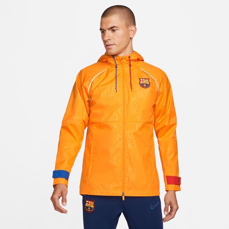 Barcelona Jacke AWF GX - Orange/Blau/Schwarz von Nike