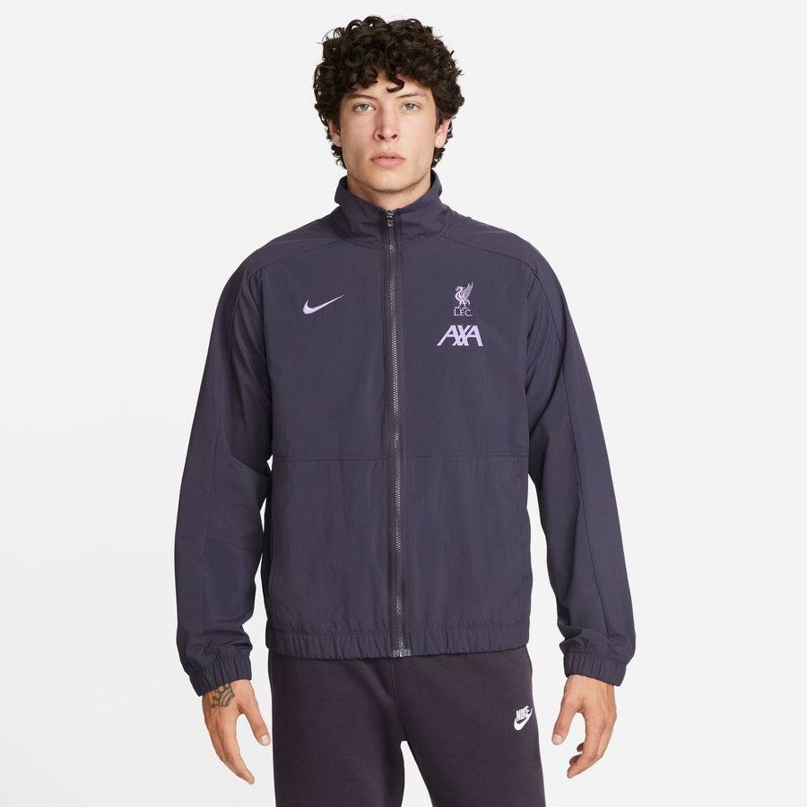 Liverpool Jacke NSW Revival Anthem - Space Purple/Gridiron von Nike