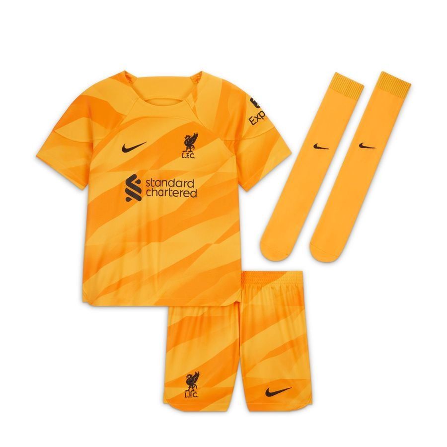 Liverpool Torwarttrikot 2023/24 Mini-Kit Kinder von Nike