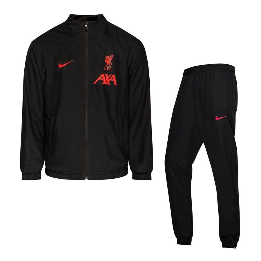 Liverpool Trainingsanzug Dri-FIT Strike - Schwarz/Rot von Nike