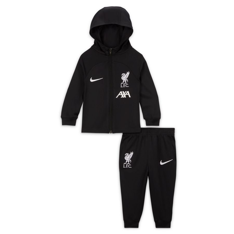 Liverpool Trainingsanzug Dri-FIT Strike - Schwarz/Weiß Kinder von Nike