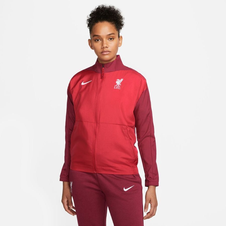 Liverpool Trainingsjacke Dri-FIT Anthem - Rot/Bordeaux/Weiß Damen von Nike