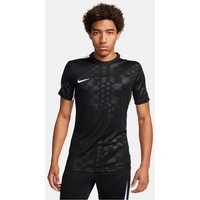 NIKE Academy Dri-FIT Graphic kurzarm Fußball Trainingsshirt Herren 010 - black/white/white XXL von Nike