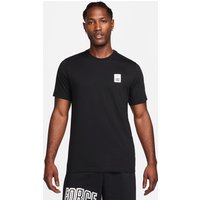 NIKE Basketball T-Shirt Herren 010 - black XXL von Nike