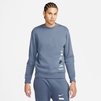 NIKE Club Fleece+ Brushed-Back Sweatshirt Herren 491 - diffused blue XL von Nike