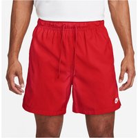 NIKE Club Woven Flow Shorts Herren 657 - university red/white L von Nike