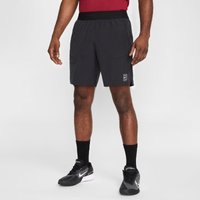 NIKE Court Advantage Dri-FIT 8" Tennisshorts Herren 010 - black/white XL von Nike
