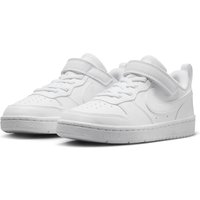 NIKE Court Borough Low Recraft Sneaker Jungen 106 - white/white-white 28 von Nike