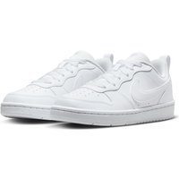 NIKE Court Borough Low Recraft Sneaker Kinder 106 - white/white-white 36.5 von Nike