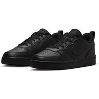 NIKE Court Borough Low Recraft Sneaker Kinder 002 - black/black-black 37.5 von Nike