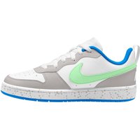 NIKE Court Borough Low Recraft Sneaker Kinder 005 - lt iron ore/vapor green-white-photo blue 36 von Nike