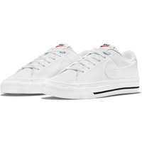 NIKE Court Legacy Next Nature Sneaker Damen white/white-black-volt 40.5 von Nike