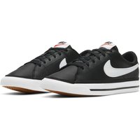 NIKE Court Legacy Sneaker Jungen black/white-gum light brown 40 von Nike