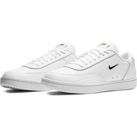 NIKE Court Vintage Herren Sneaker 101 - white/black-total orange 45.5 von Nike