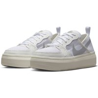 NIKE Court Vision Alta Sneaker Damen 102 - white/metallic silver-sail 40.5 von Nike