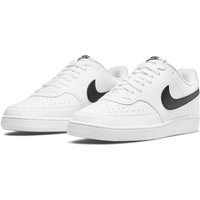 NIKE Court Vision Next Nature Low-Top Sneaker Herren white/black-white 41 von Nike