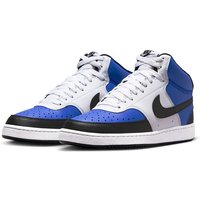 NIKE Court Vision Mid Next Nature AF Sneaker Herren 480 - game royal/black-white 41 von Nike