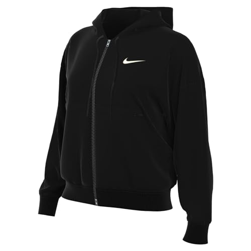 NIKE Damen NSW Phnx FLC Fz Os Hoodie Sweatshirt, Schwarzes Segel, S EU von Nike