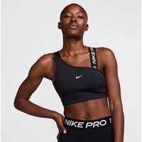 NIKE Damen Shirt Pro Swoosh Asymmetrical Medium-Support Padded Sports Bra von Nike