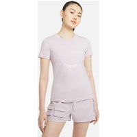NIKE Sportswear Icon Damen T-Shirt iced lilac S von Nike