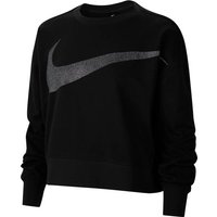 NIKE Damen Sweatshirt Nike Dri-FIT Get Fit  Womens Fleece Sparkle Training Top von Nike