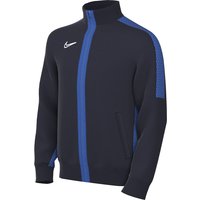 NIKE Academy 23 Dri-FIT Knit Fußball Trainingsjacke Kinder 451 - obsidian/royal blue/white M (137-147 cm) von Nike