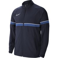 NIKE Dri-FIT Academy Woven Fußball Trainingsjacke Herren obsidian/white/royal blue/white M von Nike