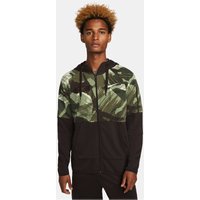 NIKE Dri-FIT Camouflage Fitness Fleece-Kapuzenjacke Herren 220 - velvet brown/black/coconut milk M von Nike