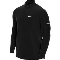 NIKE Dri-FIT Element 1/2-Zip Laufshirt Herren black/reflective silv 4XL von Nike