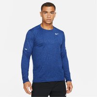 NIKE Dri-FIT Element Running Crew Sweatshirt Herren 451 - obsidian/game royal/reflective silv M von Nike