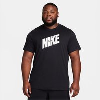 NIKE Dri-FIT Fitness T-Shirt Herren 010 - black XL von Nike
