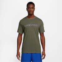NIKE Dri-FIT Fitnessshirt Herren 222 - medium olive L von Nike