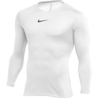 NIKE Park Dri-FIT First Layer langarm Funktionsshirt Herren white/cool grey XXL von Nike