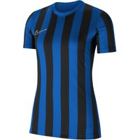 NIKE Dri-FIT Striped Division IV Damen kurzarm Fußball Trikot royal blue/black/white XS von Nike