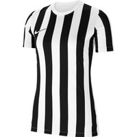 NIKE Dri-FIT Striped Division IV Damen kurzarm Fußball Trikot white/black/black S von Nike