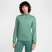 NIKE Dri-FIT Swift Element UV 1/4-Zip Laufshirt Damen 361 - bicoastal/enamel green/reflective silv L von Nike