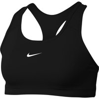 NIKE Dri-FIT Swoosh Sport-BH Damen black/white L von Nike