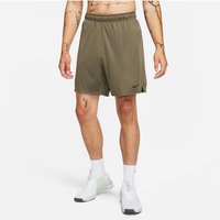 NIKE Dri-FIT Totality 7" Unlined Knit Shorts Herren 222 - medium olive/black/medium olive/black XL von Nike